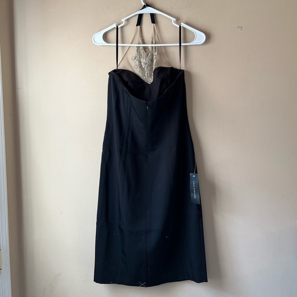 NEW Ann Taylor Black Dress Embellished JeweledHalter 327253 Formal/CocktailSmall - Picture 11 of 16